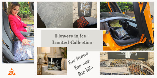Новая дизайнерская коллекция подешек для дома и в машину. Лимитированная серия на основе оригинальной картины Дануты Ласнорд