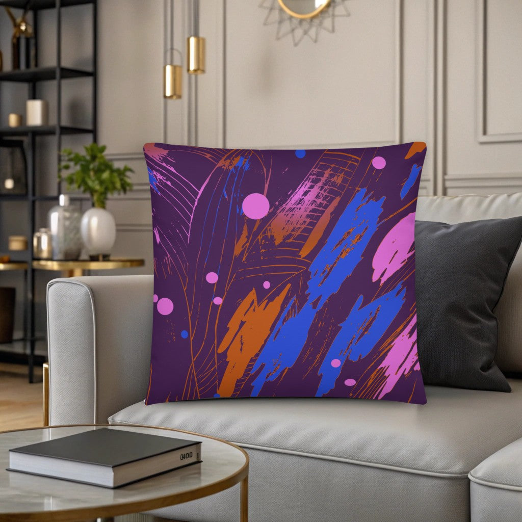 Lilla abstraktne aktsentpadjapüür "Muutuste tuul"